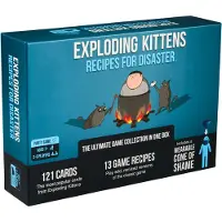 Exploding Kittens Les recettes de chatons explosent pour le jeu de cartes catastrophe