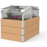 Juwel Thermo Frühbeet EASY FIX 120/80 für Palettenrahmen-Hochbeete 120x80 cm