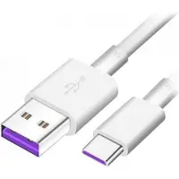 Huawei Schnelllade-USB-C-Datenkabel 1 m 5 A – Weiß KP25170