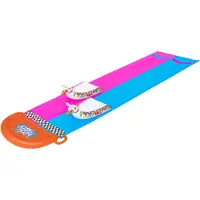 Bestway Double Tapis de Glisse Aquatique av. Jouets Flottants Gonflables - - UneTaille - Piscine pour Enfant