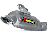 Akrapovic M-haf00301t Not Homologated Muffler Argenté Not Homologated