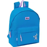 Disney Sac à dos scolaire Lilo & Stitch Hawaii bleu 33 x 42 x 15 cm