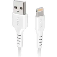 SBS Câble de données et de charge USB - Lightning Blanc