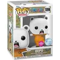 Funko POP! Figurine POP One Piece 1896 Bepo Flocked Special Edition