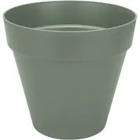 Elho Pot de Plante Elho Rond en Plastique Vert Ø 40 cm
