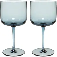 Villeroy & Boch Ensemble de verres à vin rouge Like DH 85x17 cm bleu