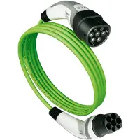 Valeo Câble de recharge pour véhicule électrique 3,7 kW, 16 A, type 2, 5 m, marque , compatible notamment avec TESLA