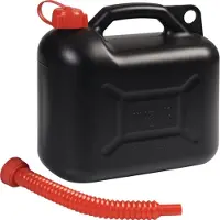 Now Bidon de carburant pour le transport, capacité 10l, noir HD-PE L330xl165xH320mm NOW