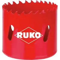 RUKO Hss-bimetal Variable Teeth Ø 210 Mm Bimetal Hole Saw Rouge