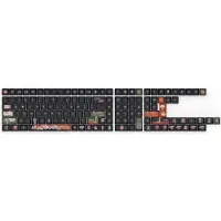 Keychron Jeu de capuchons de touches pour clavier mécanique US ANSI, MDA Dye-Sub PBT Full Set Keycaps New York (140 touches)