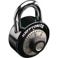 Kryptonite Cadenas à combinaison Gripper 50mm Noir