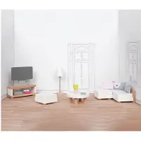 Goki Aménagement du salon pour la maison de poupées