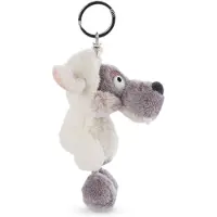 Nici Femmes, Porte-clés, Wolf Ulvy 10cm BB SA, Gris