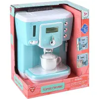 Playgo Jouet Machine à café bleu deluxe - Machine à café pour enfants