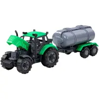Cavallino Toys Tracteur Cavallino avec camion-citerne vert, échelle 1:32