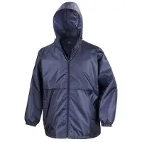 Result Veste coupe-vent Core pour homme, déperlante FK596 (2XL) (bleu marine)