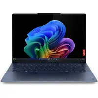 Lenovo PC portable Yoga Slim 7 14Q8X9 14,5" Ecran tactile Copilot+PC Snapdragon X Plus 16 Go RAM 512 Go SSD Bleu cosmique