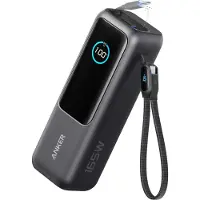 Anker A1695H11, 25000 mAh, 165 W, Noir