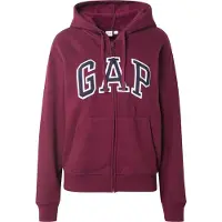 Gap Veste de survêtement 'HERITAGE' bleu marine / bordeaux / blanc