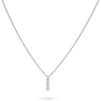 24Kae Damenanhänger 32475S Silberfarben, (Argent)
