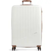 Travelite trolley Bali BALI 4w Trolley White / Cognac écru 74cm