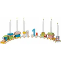 Sonstige Verlage Train d'anniversaire Goki Jouets en bois Décoration Anniversaire d'enfant