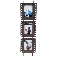 JollyLook 3 cadres photo "Mini", couleur marron