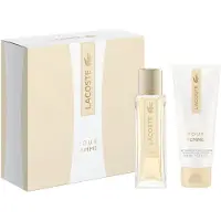 Lacoste pour Femme Set mit Body Lotion