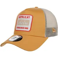 New Era A-Frame Trucker Cap - Brand Patch Gold