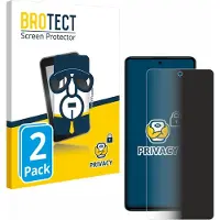 BROTECT Film anti-regards Anti-Spy Privacy Film de protection contre la lumière bleue (Xiaomi Poco F5), Téléphone portable : film de protection, Bleu