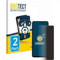 BROTECT Film anti-regards Anti-Spy Privacy Film de protection contre la lumière bleue (Tecno Spark 8), Téléphone portable : film de protection, Bleu