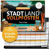 Sonstige Verlage Ville Pays Poteaux - Bloc A4 Edition Vacances (f) (Allemand, 2 - 12 Joueur)