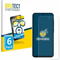 BROTECT Protection Clair (Samsung Galaxy A55), Téléphone portable : film de protection, Transparent