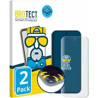 BROTECT Film de protection plein écran Film de protection d'écran Mat Antireflet (Google Pixel 9), Téléphone portable : film de protection, Gris