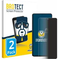 BROTECT Protection Anti-Espion (Xiaomi Poco X7 Pro), Téléphone portable : film de protection, Bleu