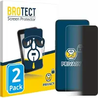 BROTECT Protection Anti-Espion (Oppo Reno 5G), Téléphone portable : film de protection, Bleu