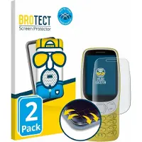 BROTECT Full-Screen Protection Mat (2 pcs, Nokia 3210), Téléphone portable : film de protection, Transparent