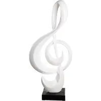 Casablanca by Gilde Skulptur Notenschlüssel
