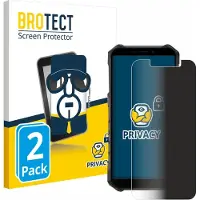 BROTECT Protection Anti-Espion (Ulefone Armor X9 Pro), Téléphone portable : film de protection, Bleu