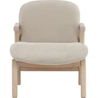 Ebuy24 Rile fauteuil beige, whitewash.