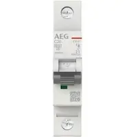 AEG Disjoncteur Elfaplus 6kA C-20A 1P (2CDS251088R0204)