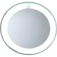 Tweezerman Lighted 15x Magnifying Mirror Magnifying Mirror Argenté Femme