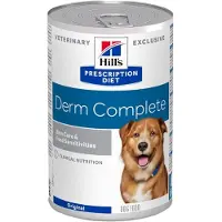 Hill's Pet Nutrition Prescription Diet Canine Derm Complete karma dla psów 6x370 g