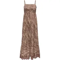 ONLY Robe d’été 'ONLLou' beige / marron