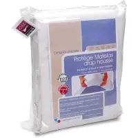 Linnea Protège matelas imperméable Antony blanc 100x200