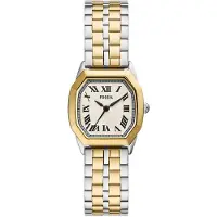 Fossil Montre à affichage analogique 'Harlow' or / argent