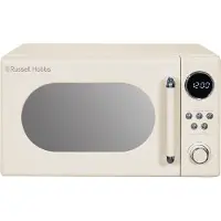 Russell Hobbs Retro Microwave 20L 800W Digital Cream RHM2044C