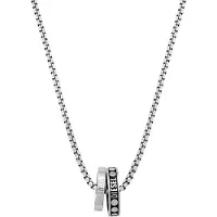 Diesel Double Pendant, (Acier inoxydable)