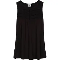 O'Neill Essentials Tokeena Embroidery Sleeveless T-shirt Noir S Femme