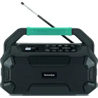 Technisat Radio de chantier Viola 231 OD DAB+ FM Bluetooth, résistante aux projections d'eau